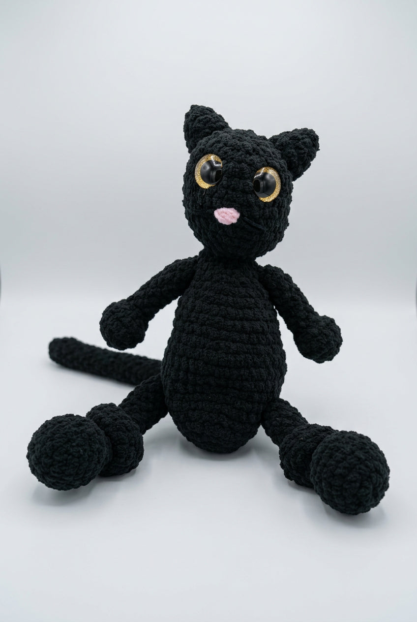 Black Snuggle Cat