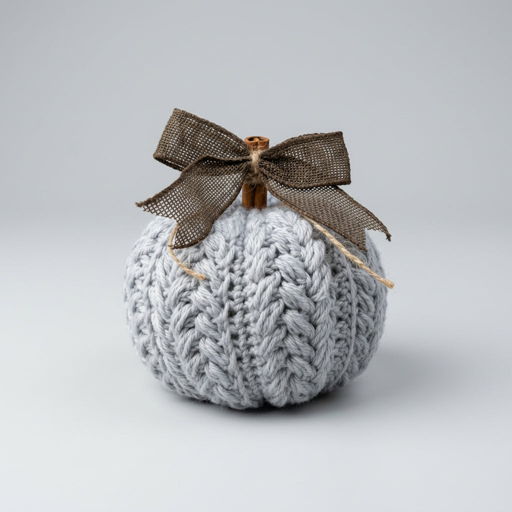 Medium Crochet Pumpkin