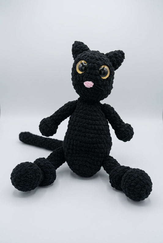 Black Snuggle Cat