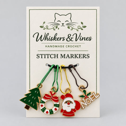 Christmas Stitch Markers - Set