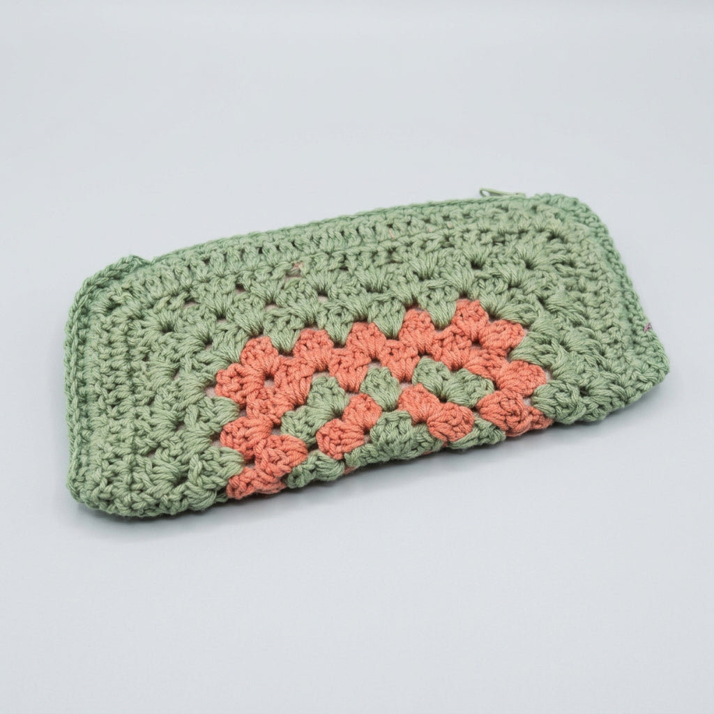 Granny Square Lined Pouches