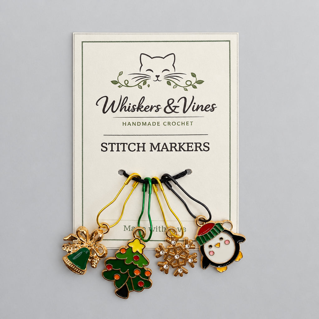 Christmas Stitch Markers - Set