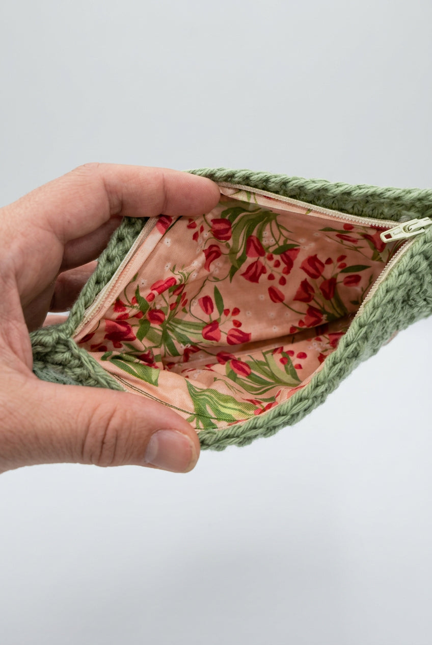 Granny Square Lined Pouches