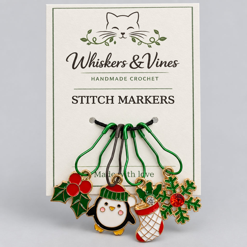 Christmas Stitch Markers - Set