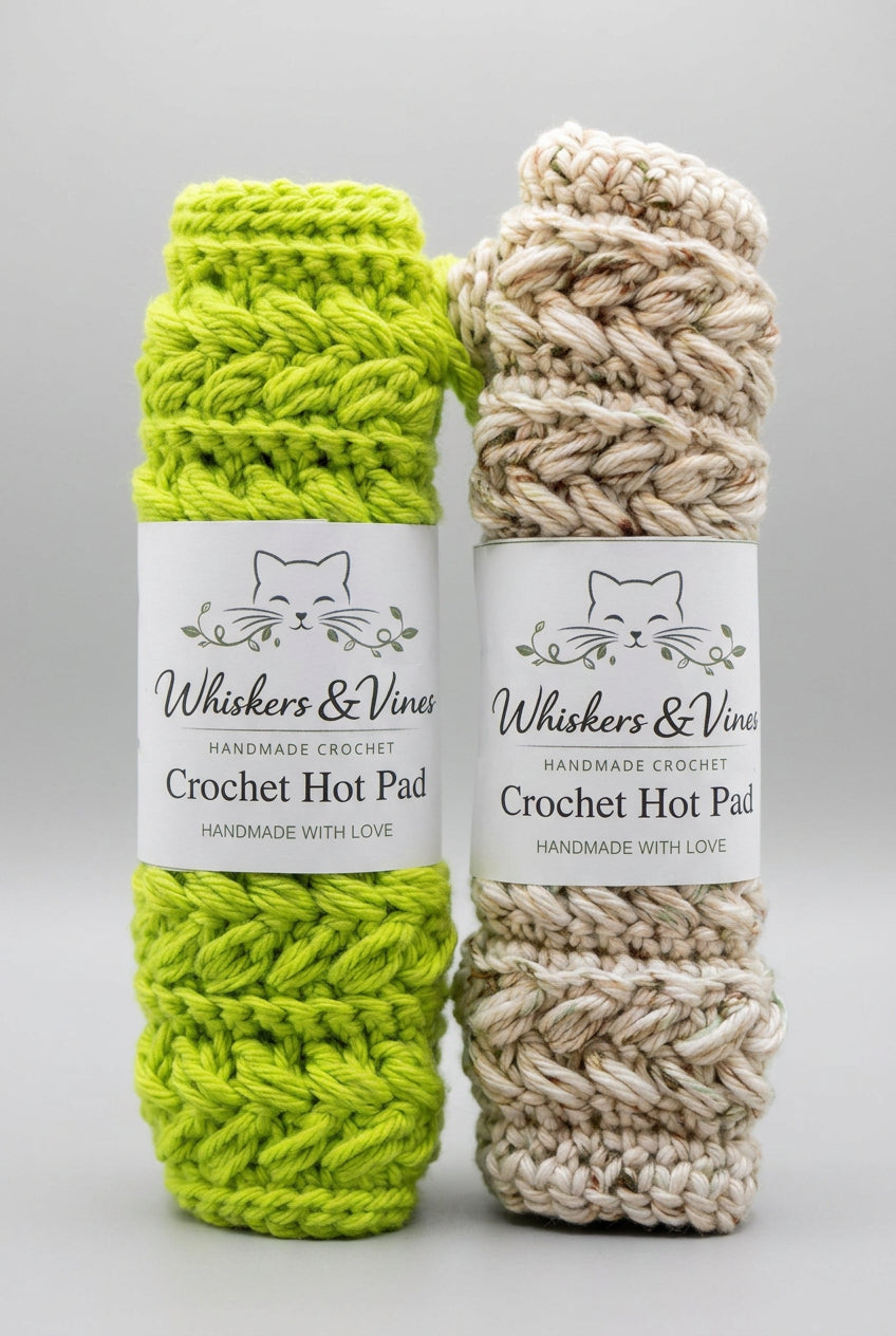 Cotton Crochet Hot Pad
