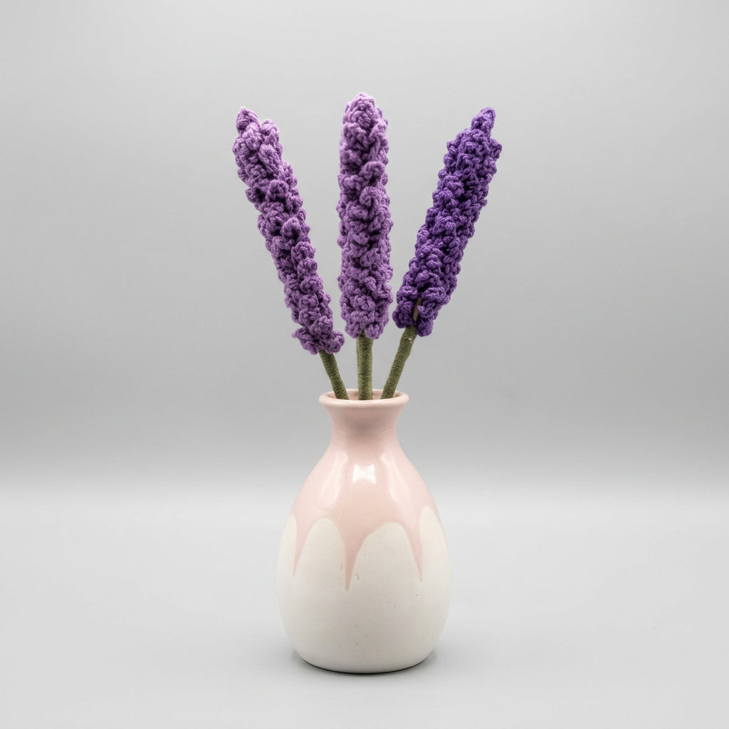 Crochet Lavender Stems