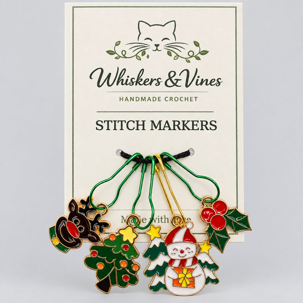 Christmas Stitch Markers - Set