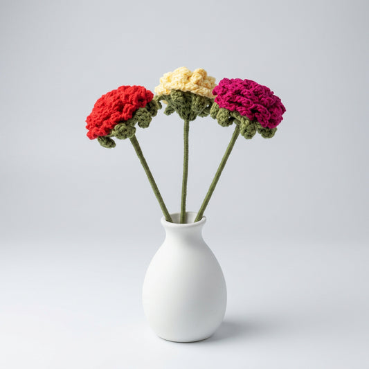 Crochet Flower Stems Medium